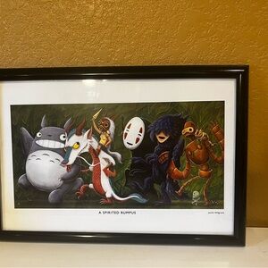 Framed Art Print - A Spirited Rumpus